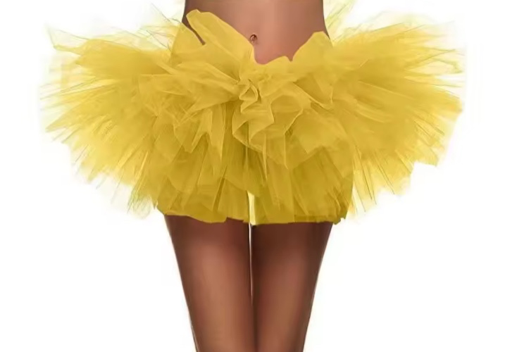 Yellow tutu skirt 