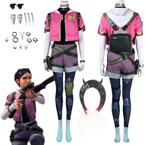 Clove valorant cosplay