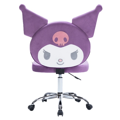 Kuromi x Impressions Vanity Swivel Chair - Lilac