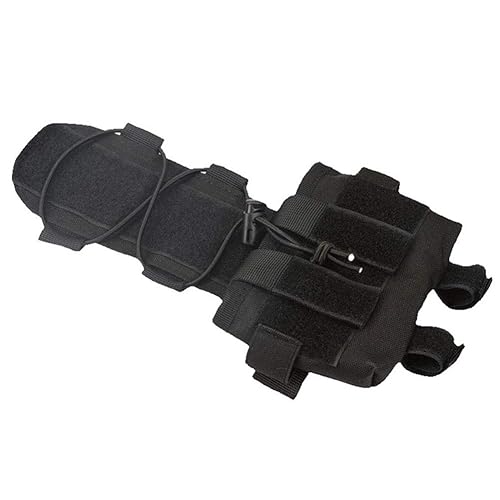 ATAIRSOFT Tactical Helmet Battery Pouch Balance Weight Bag Counterweight Pack for Hunting Airsoft - BK