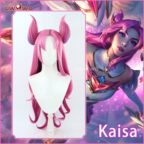 【Pre-sale】Uwowo League of Legends/LOL Costume  Wig Star Guardian Kai'Sa SG Kaisa Cosplay Wig High Quality