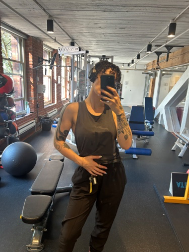 Personal training session 