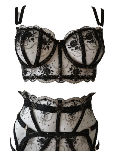 Threads of Gold - Bra & Panty