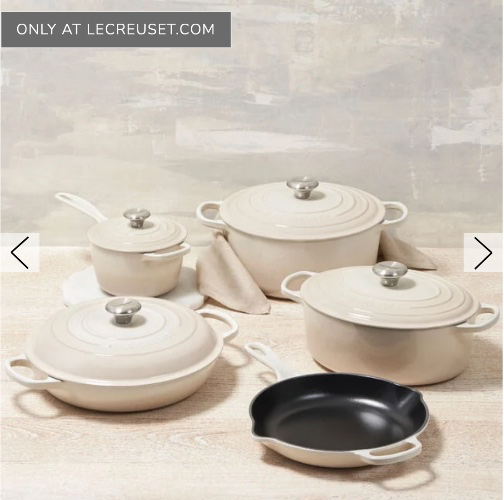 Signature Enameled Cast Iron 9-Piece Cookware Set
