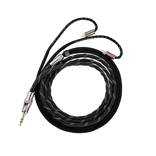 Linsoul DUNU Lyre Mini 24AWG 240-Strand High-Purity OCC Upgraded HiFi Audio Earphone Cable with Q-Lock Mini Plug System for Kiwiears Orchestra Lite, Zero:2, SuperMix 4, Wan'er, Hype4 (2pin, 0.78mm) - 2PIN