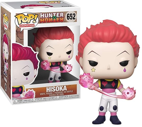 Funko Pop! Animation: Hunter x Hunter - Hisoka, Multicolor - 3.75 inches - Hisoka