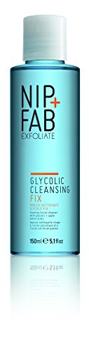 Nip + Fab Glycolic Acid Fix Foaming Cleanser for Face with Olive Oil, Exfoliating Resurfacing AHA Facial Cleansing Foam Wash for Exfoliation Even Tone Brighten Skin, Fine Lines and Wrinkles, 150 ml