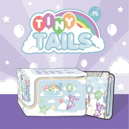 ABU TinyTails | Pack - 10 Diapers 
