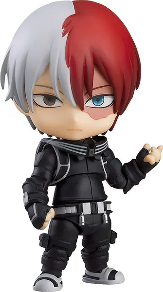 Good Smile My Hero Academia: Shoto Todoroki (Stealth Suit Ver.) Nendoroid Action Figure,Multicolor - 