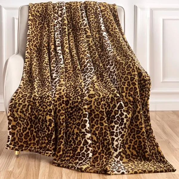 cheetah print blanket