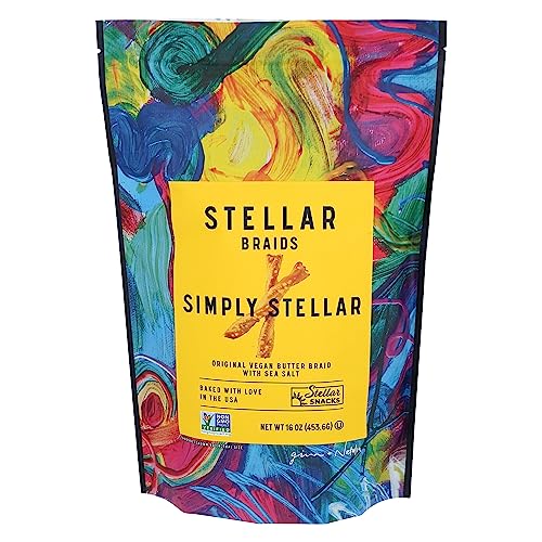 Stellar Snacks Vegan Pretzels, 16 OZ