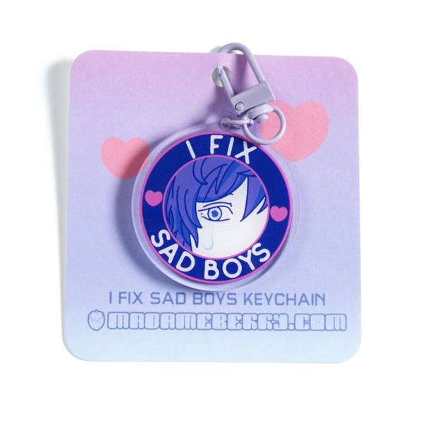 「I Fix Sad Boys」 Acrylic Keychain