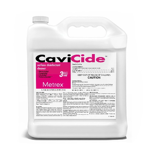 CaviCide Surface Disinfectant. /Decontaminant Cleaner, 2.5 gal Capacity - 