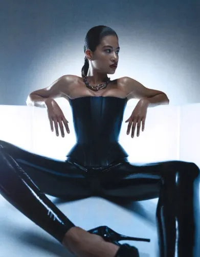 Corset "Keilir" Black | S