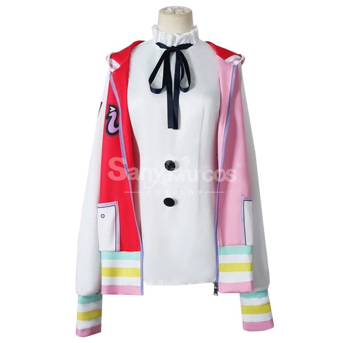 【In Stock】Anime One Piece Cosplay Uta Cosplay Costume - long sleeve / S