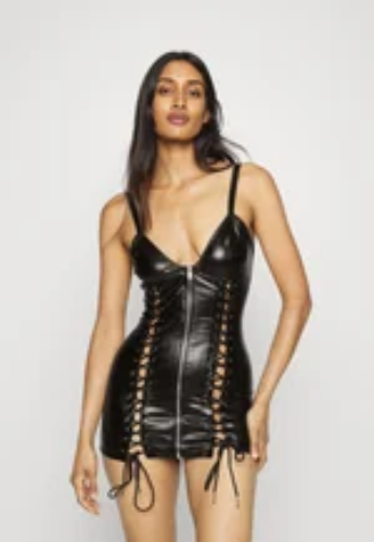Ann Summers leather dress