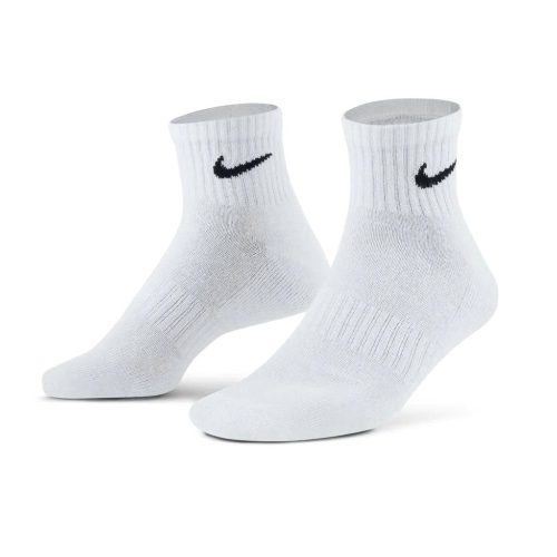 White Nike socks