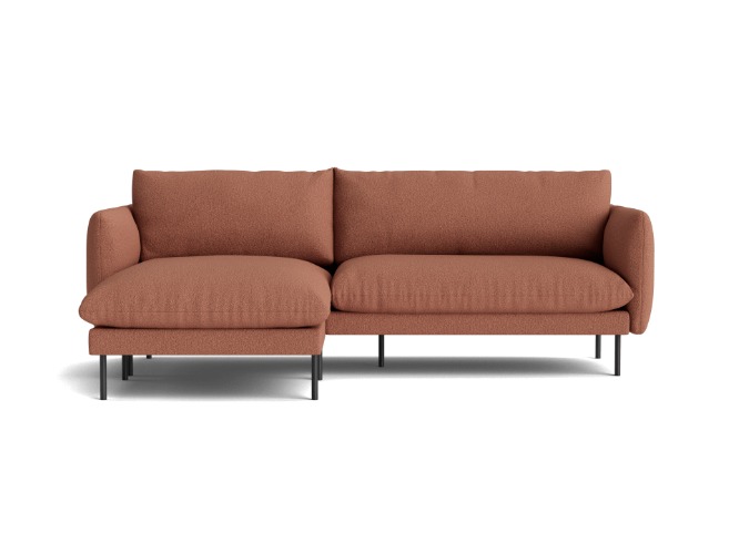 Suffolk Sofa | 3.5-Seater / Sunset Rust / Chaise