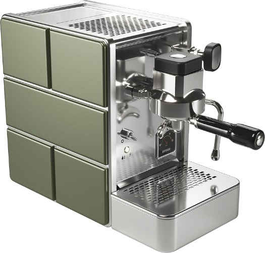Stone Espresso Mine Green Coffee Machine