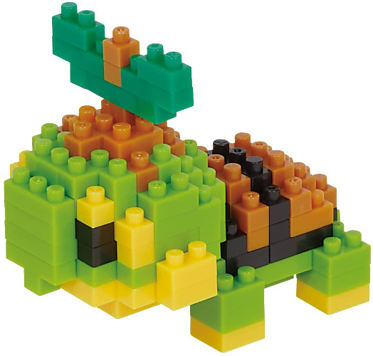 Pokemon - Nanoblock - Turtwig (Kawada) - Brand New