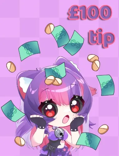 ♡ £100 tip ♡