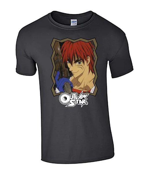 Burai Outlet Outlaw Star Anime Unisex T-Shirt - X-Large Black