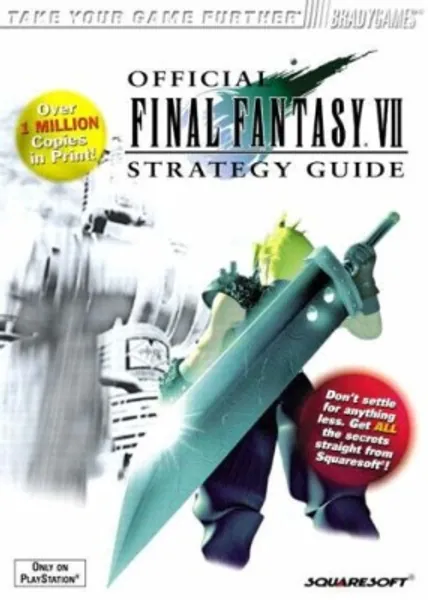 Official Final Fantasy VII Strategy Guide, Playstation Version