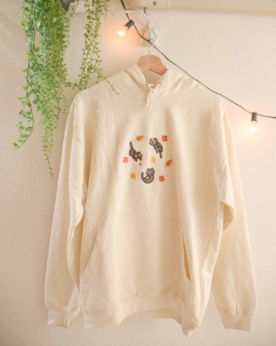 Compost Cat hoodie - L