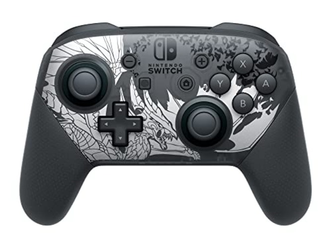 Nintendo Switch Pro Controller (Monster Hunter Rise Sunbreak Edition)