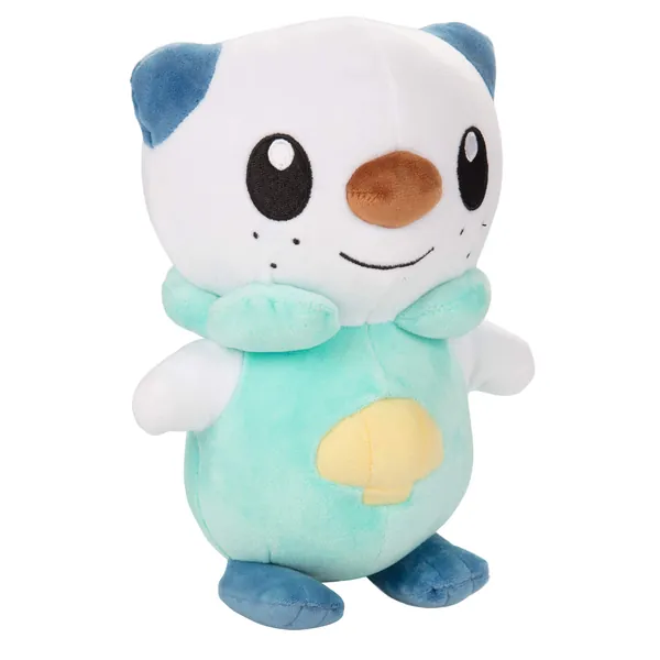 Pokémon Legends: Arceus Oshawott 8" Plush Stuffed Animal Toy - Officially Licensed - Age 2+ - 