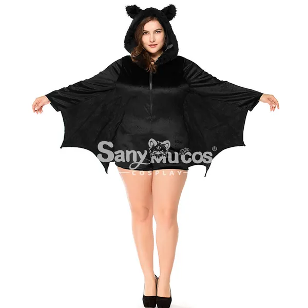 【In Stock】Halloween Cosplay Bat Vampire Suit Cosplay Costume Plus Size - XXXL