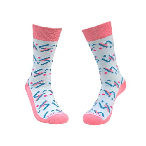 Confetti Pattern Socks for Women Socks from the Sock Panda