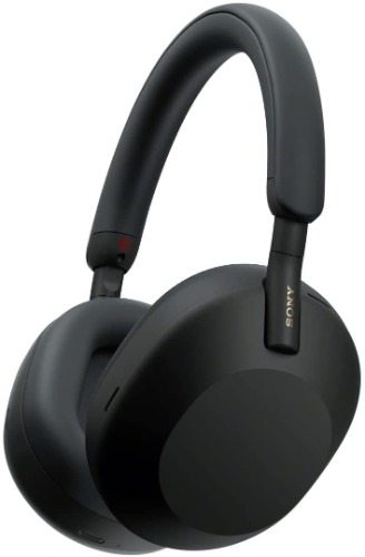 Sony WH-1000XM5 Noise Cancelling Wireless Headphones - 30 hours battery life - Over-ear style - Optimised for Alexa and the Google Assistant - with built-in mic for phone calls - Black