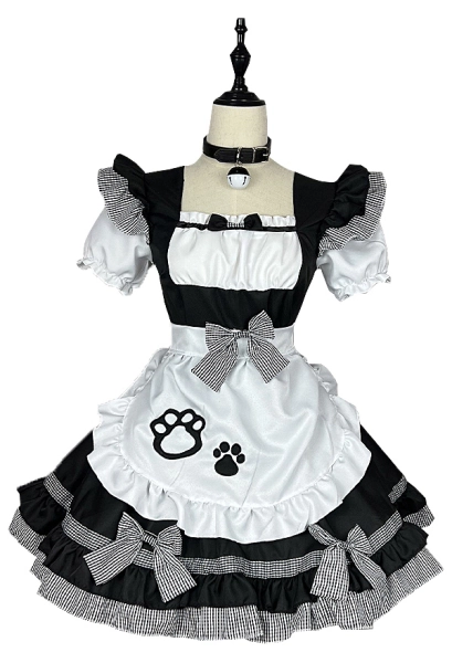 Cat Maid Outfit Cosplay Costume Kawaii Dress