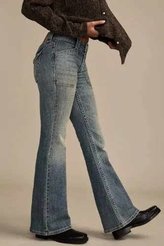 Lucky Brand Low Rise Flare Jean