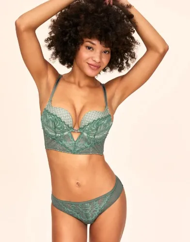 Adore Me Camilla Push Up Lingerie Set