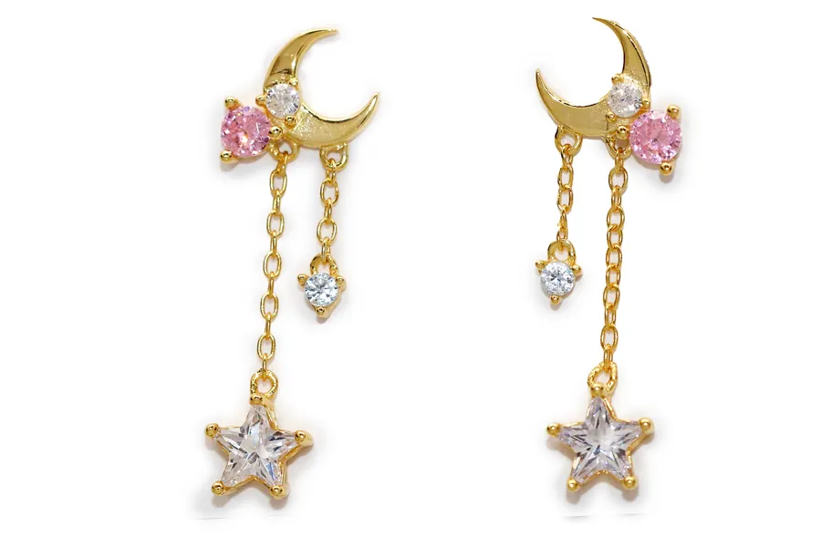 Claire Earrings - Gold