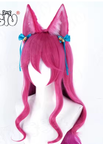 Spirit Blossom Ahri Ears and Wig