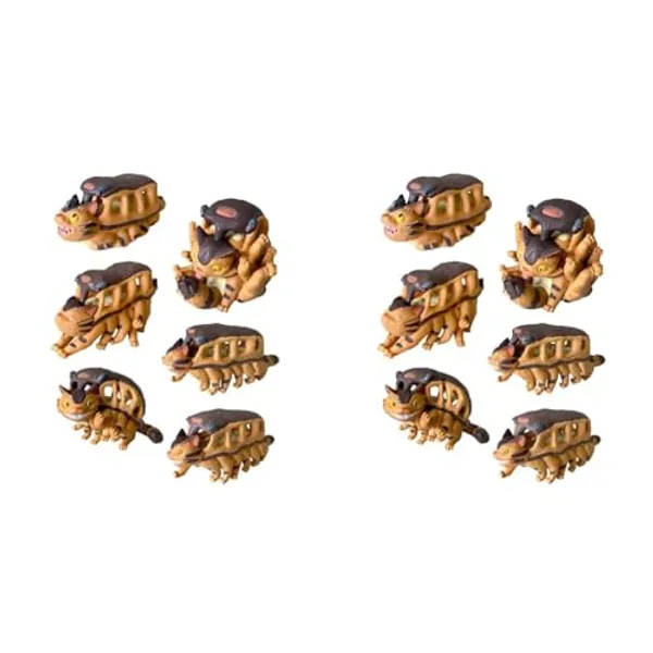 Studio Ghibli - My Neighbor Totoro - So Many Poses Catbus, Benelic Blind Box Figure (Pack of 2)