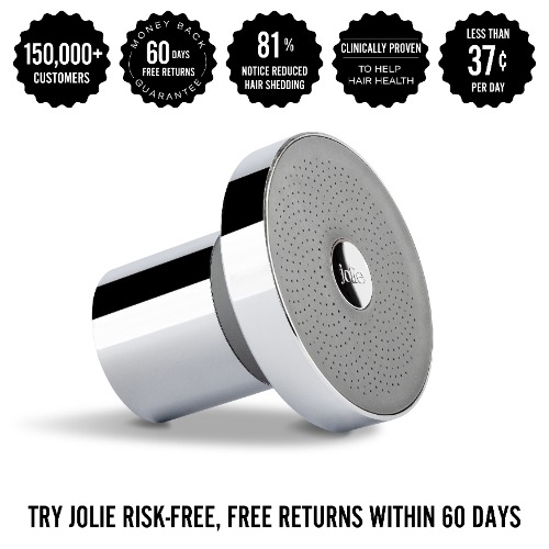 The Jolie Filtered Showerhead | Modern Chrome