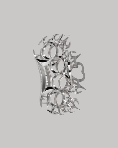 INERTIA BRASS KNUCKLES CLAW CLIP