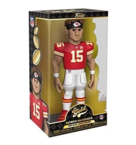 Funko Gold 12 NFL: Chiefs- Patrick Mahomes (Home Uniform)(Styles May Vary) - 12 inches Multicolor