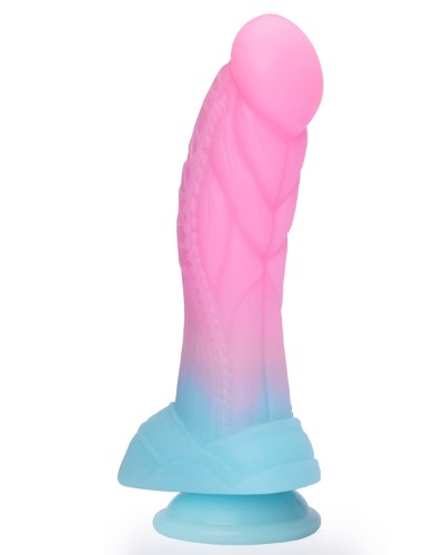 Realistic Luminous Dildo for Woman - 8.6'' Sex Toy with Strong Suction Cup for Hand-Free Play, Big Dildo for Masturbation, Silicone Dildo for Adults