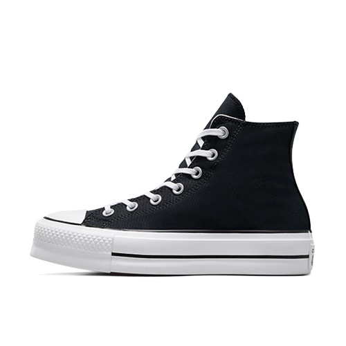 Converse Damen Sneaker high Chuck Taylor All Star Canvas Platform High - 39 EU - Black White White
