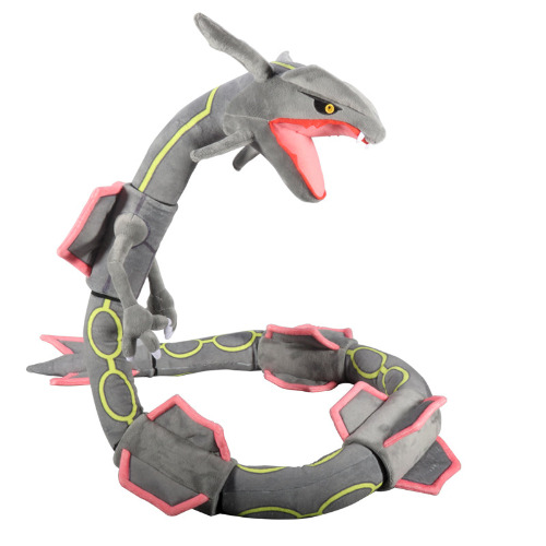 Large Rayquaza Plush Toy for Snuggling
