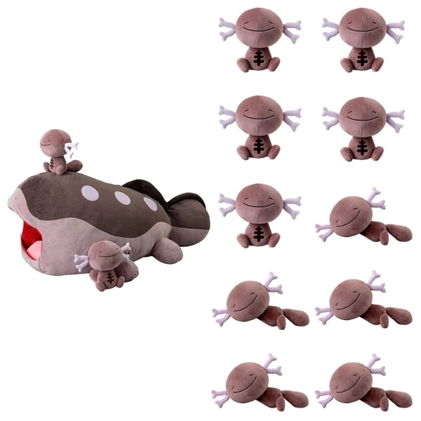 BIG Plush Clodsire Yawn Together with 10 Wooper