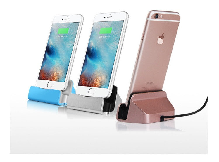 iPhone Rejuvenating Charge and Sync Stand For Your Apple iPhone 5/5s/6/6s/6Plus - Black