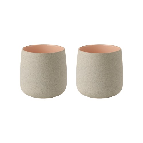 Emma Cup (Set of 4) | Rose / Large: 3.1 in height