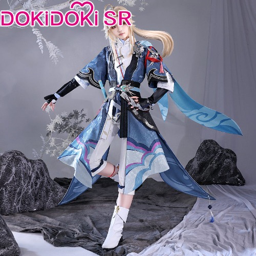 【Costume In Stock】DokiDoki-SR Game Honkai: Star Rail Cosplay Yan Qing Cosplay Costume / Shoes Yanqing | M-In Stock