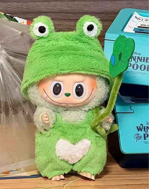 Frog outfit for Labubus